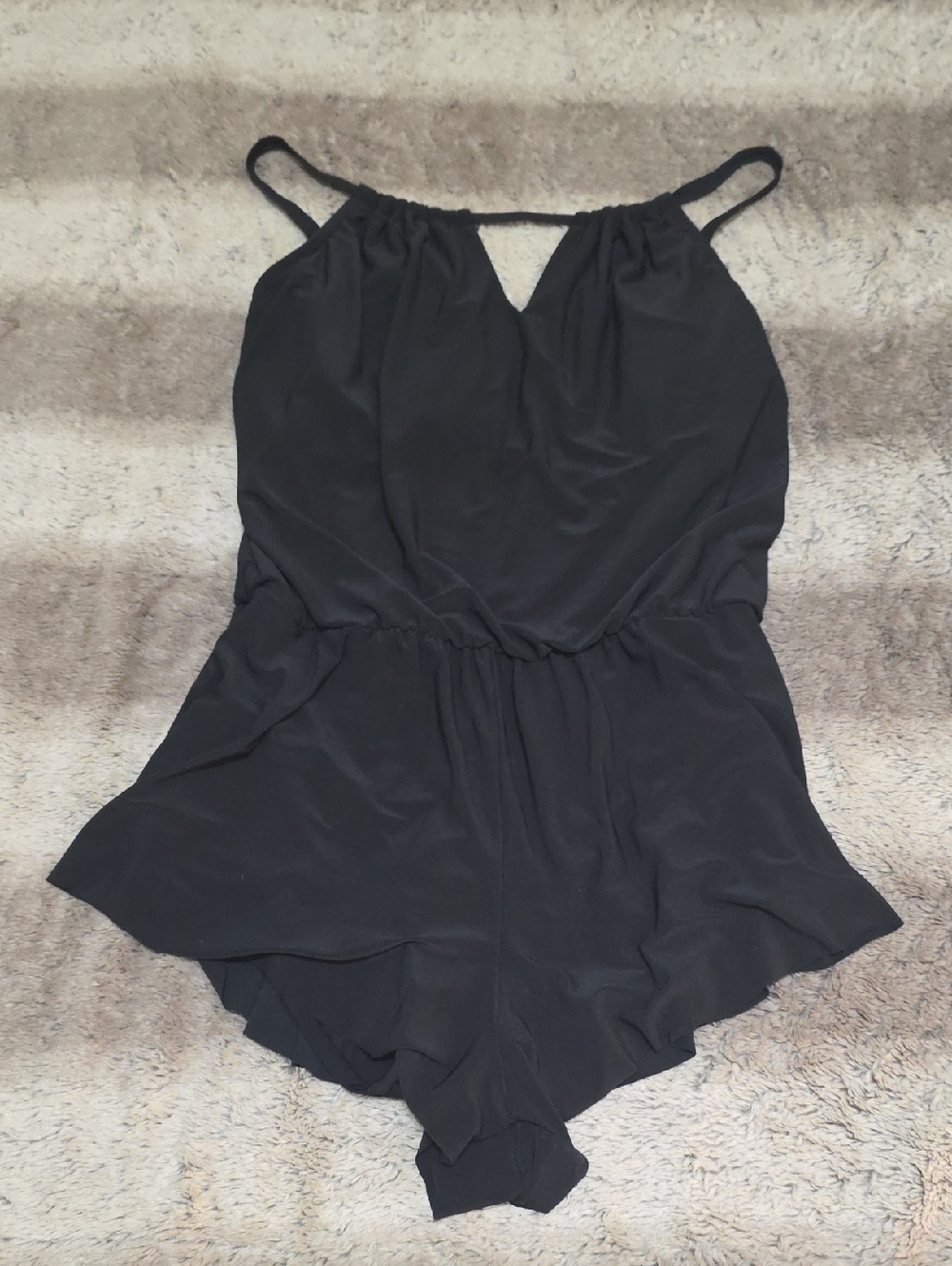 Black One Piece Swim Suite